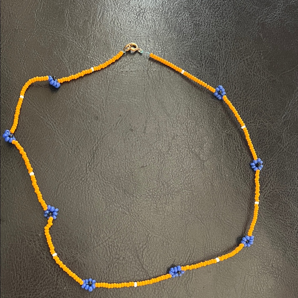 beaded necklace